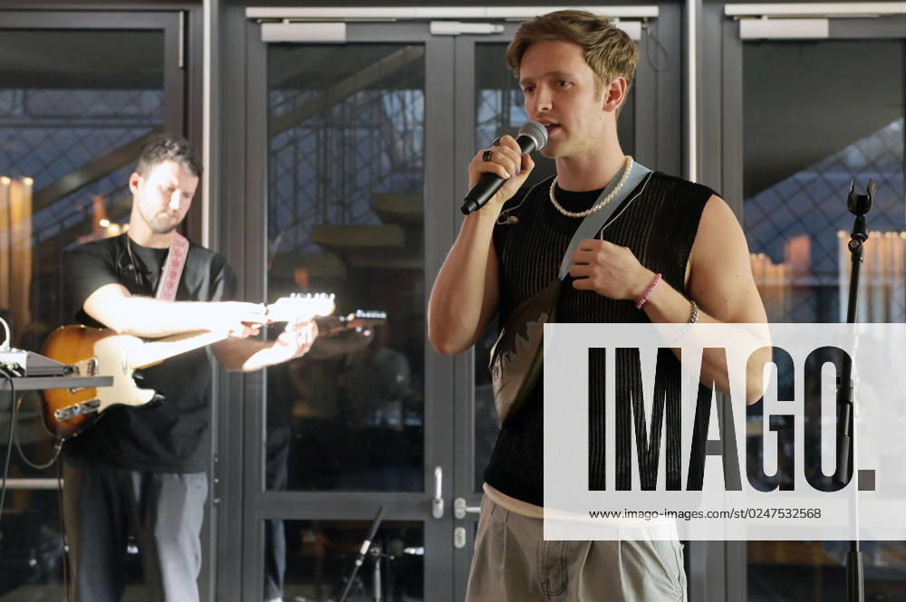 Damian Ketteler and Timur Bartels at the Green Actors Lounge 2023 Get Together Networking at Haus Ungarn Berlin, 11 05 2023. Foto:xF.xFuturexImage