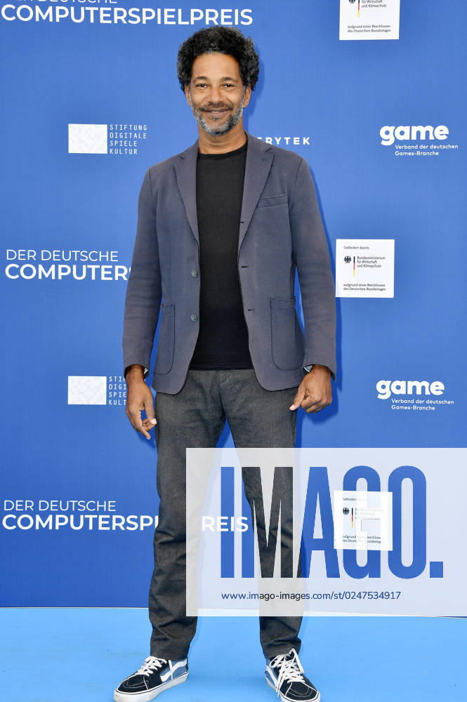 Tyron Ricketts at the award ceremony of the German Computer Game Award 2023 at Spindler Klatt Berlin, 11 05 2023 Foto:xN.xKubelkax xFuturexImage