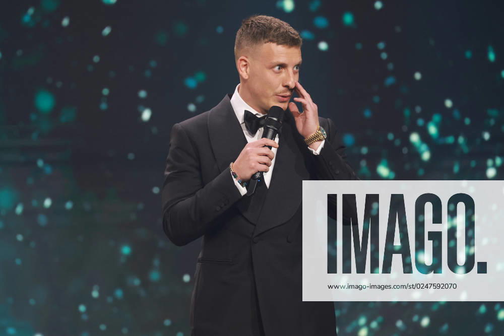 German Film Award 2023 Felix Lobrecht Laudator BEST SOUND DESIGN at the Lola German Film Award 2023 ceremony at the Theater am Potsdamer Platz in Berlin 12 05 2023