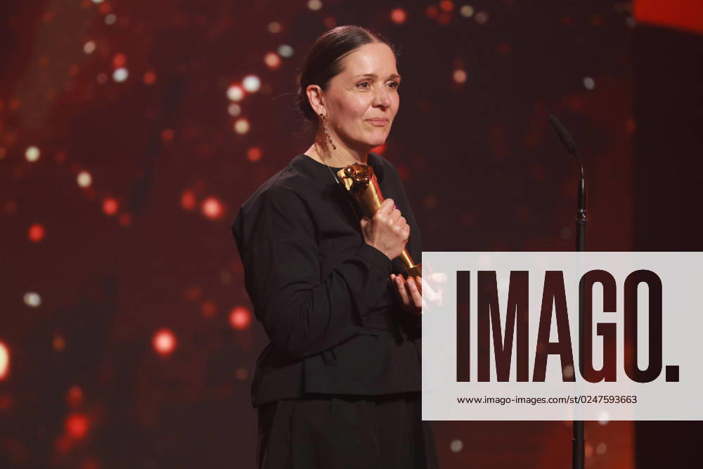 German Film Award 2023 BEST MASK PICTURE winner Heike Merker at the Lola German Film Award 2023 ceremony at the Theater am Potsdamer Platz in Berlin 12 05 2023