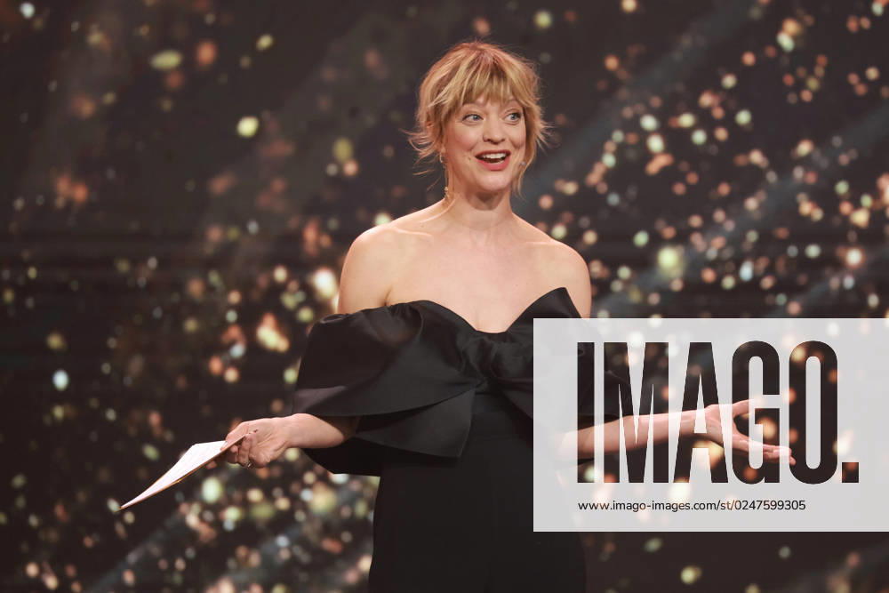 German Film Award 2023 Heike Makatsch Laudator BEST CHILDRENS FILM at the Lola German Film Award 2023 ceremony at the Theater am Potsdamer Platz in Berlin 12 05 2023