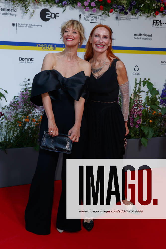 Event German Film Award 2023 Heike Makatsch and Andrea Sawatzki at the 73 German Film Award at the Theater am Potsdamerplatz on 12 05 2023 in Berlin