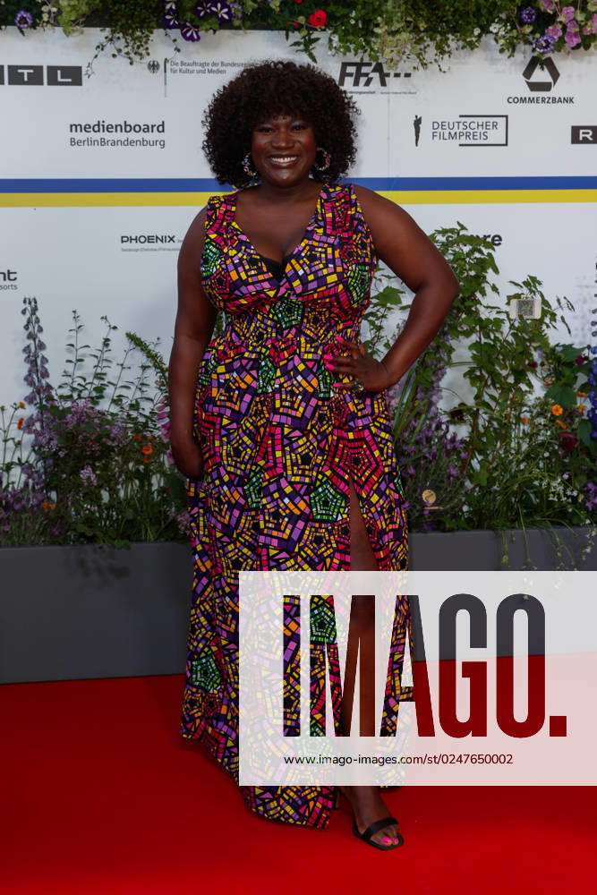 Event German Film Award 2023 Thelma Buabeng at the 73 German Film Award at the Theater am Potsdamerplatz on 12 05 2023 in Berlin