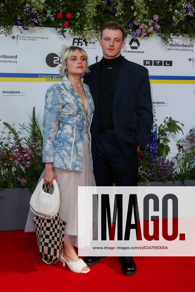 Event German Film Award 2023 Mala Emde and Jannis Niewoehner at the 73 German Film Award in the Theater am Potsdamerplatz on 12 05 2023 in Berlin