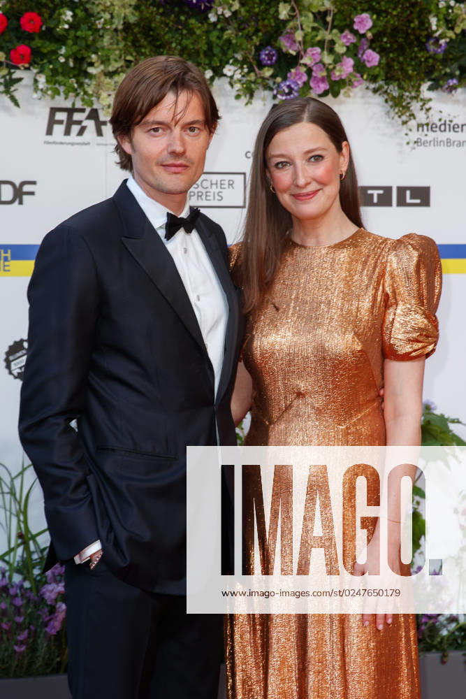 Event German Film Award 2023 Alexandra Maria Lara with husband Sam Riley at the 73 German Film Award at the Theater am Potsdamerplatz on 12 05 2023 in Berlin