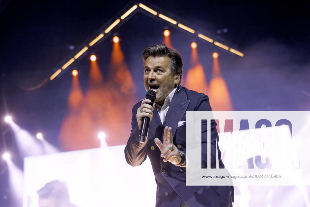 Singer Thomas Anders at the concert Die Schlagernacht des Jahres 2023 Das Original Semmel Concerts at Lanxess Arena Cologne, 13 05 2023 NRW Germany