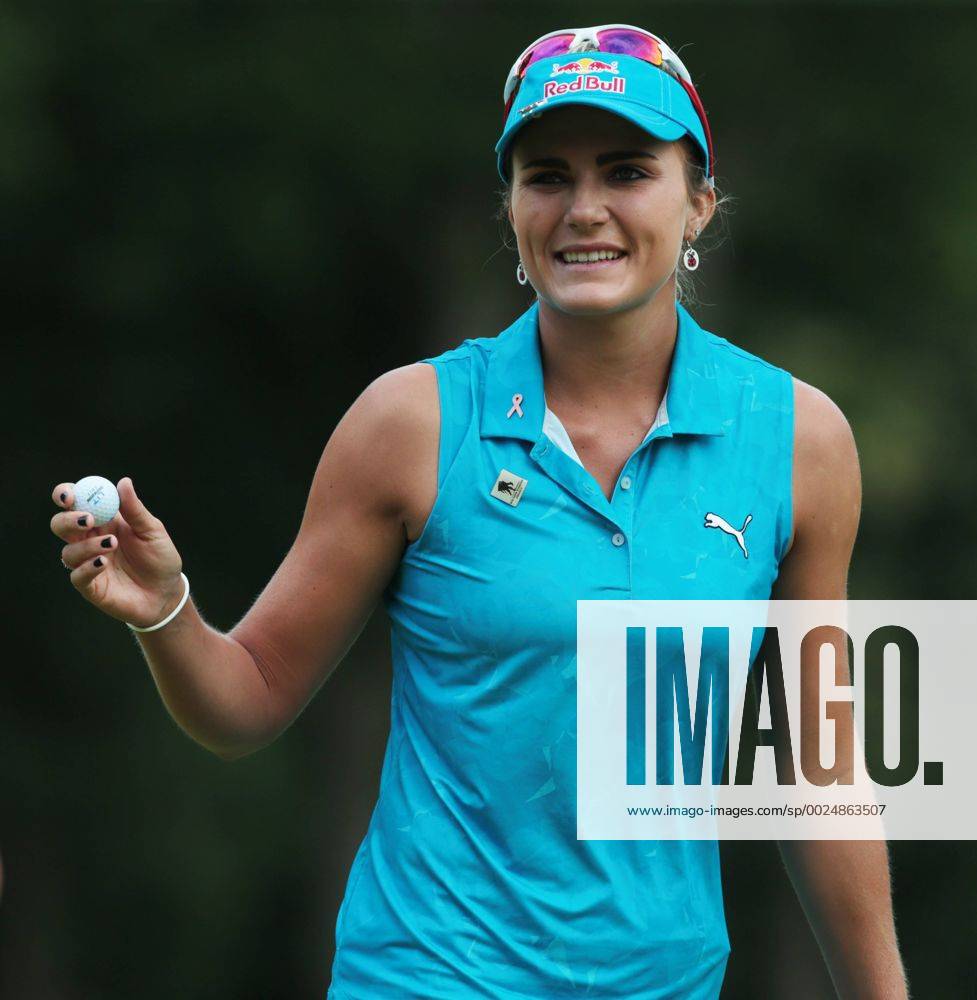 Woburn, United Kingdom - USA s Lexi Thompson .during The Ricoh Women s British Open played at Woburn Golf and Country Club, Woburn on July 31st 2016. Ricoh Women s British Open 2016 Day Four - ZUMAn230