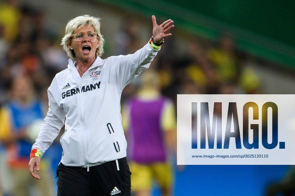 Rio 2016, Fußball, Damen, Deutschland ist Olympiasieger Trainerin Silvia Neid (GER) im Finale bei den olympischen Sommerspiele 2016 am 19.08.2016, Rio de Janeiro
