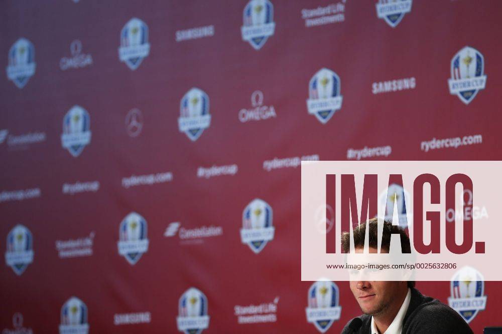 GOLF - Ryder Cup 2016 CHASKA,MINNESOTA,USA,29.SEP.16 - GOLF - Ryder Cup, Hazeltine National Golf Club, press conference PK Pressekonferenz Image shows Thomas Pieters (BEL). GEPAxpictures xDanielxGoetzhaber