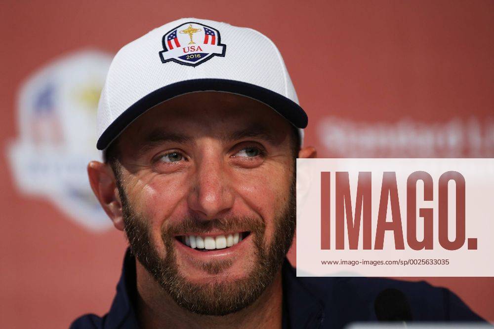 Golf, Ryder Cup 2016 in Chaska, Dustin Johnson Pressekonferenz GOLF - Ryder Cup 2016 CHASKA,MINNESOTA,USA,29.SEP.16 - GOLF - Ryder Cup, Hazeltine National Golf Club, press conference PK Pressekonferenz Image shows Dustin Johnson (USA). GEPAxpictures xDanielxGoetzhaber