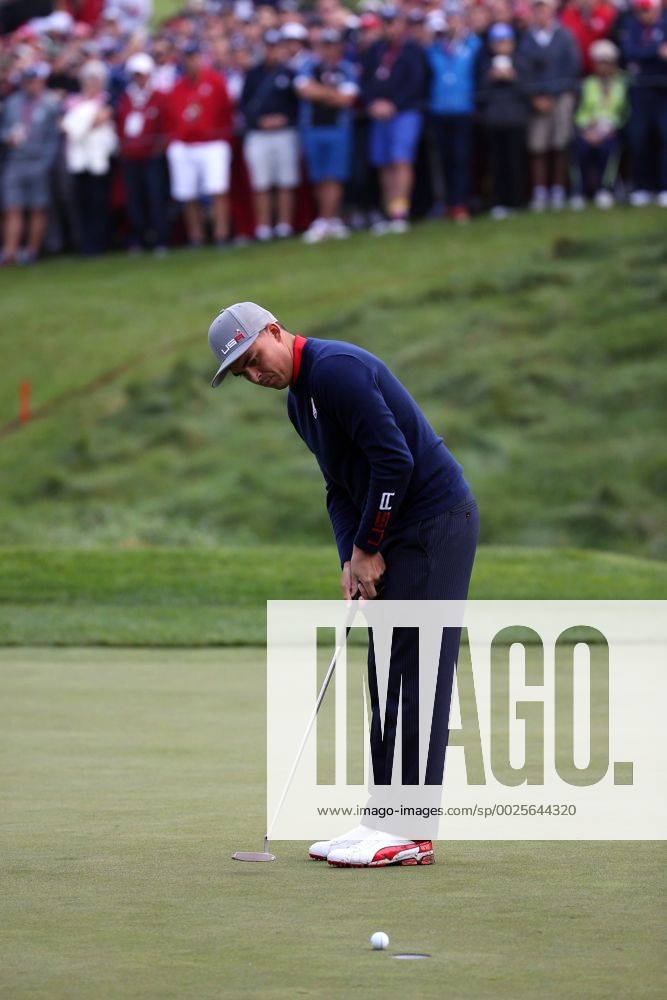 GOLF - Ryder Cup 2016 CHASKA,MINNESOTA,USA,30.SEP.16 - GOLF - Ryder Cup, Hazeltine National Golf Club. Image shows Rickie Fowler (USA). GEPAxpictures xDanielxGoetzhaber