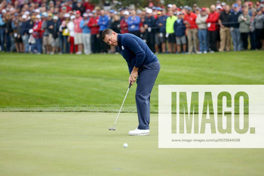 GOLF - Ryder Cup 2016 CHASKA,MINNESOTA,USA,30.SEP.16 - GOLF - Ryder Cup, Hazeltine National Golf Club. Image shows Lee Westwood (ENG). GEPAxpictures xDanielxGoetzhaber