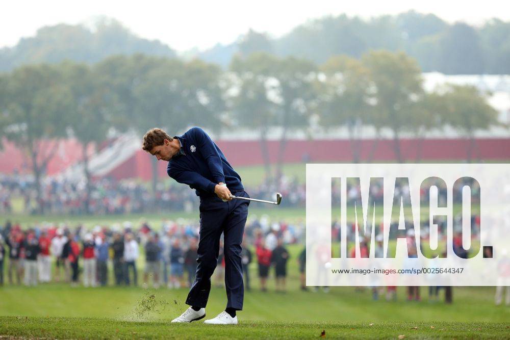 GOLF - Ryder Cup 2016 CHASKA,MINNESOTA,USA,30.SEP.16 - GOLF - Ryder Cup, Hazeltine National Golf Club. Image shows Thomas Pieters (BEL). GEPAxpictures xDanielxGoetzhaber