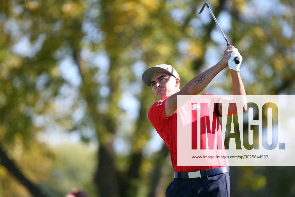 GOLF - Ryder Cup 2016 CHASKA,MINNESOTA,USA,30.SEP.16 - GOLF - Ryder Cup, Hazeltine National Golf Club. Image shows Rickie Fowler (USA). GEPAxpictures xDanielxGoetzhaber