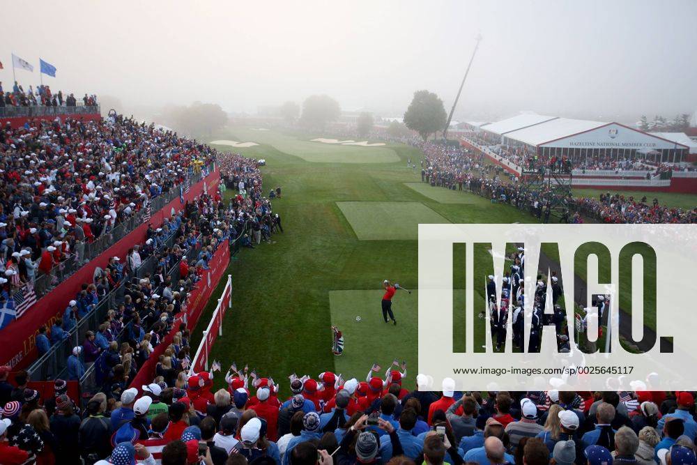 GOLF - Ryder Cup 2016 CHASKA,MINNESOTA,USA,30.SEP.16 - GOLF - Ryder Cup, Hazeltine National Golf Club. Image shows Patrick Reed (USA). GEPAxpictures xDanielxGoetzhaber