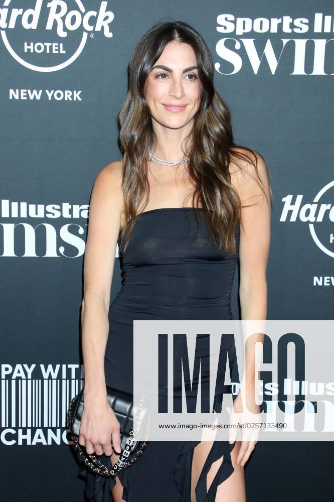 NEW YORK, NY- MAY 18: Jena Sims at the 2023 Sports Illustrated Swimsuit Issue release party at Hard Rock Hotel New York on May 18, 2023 in New York City.