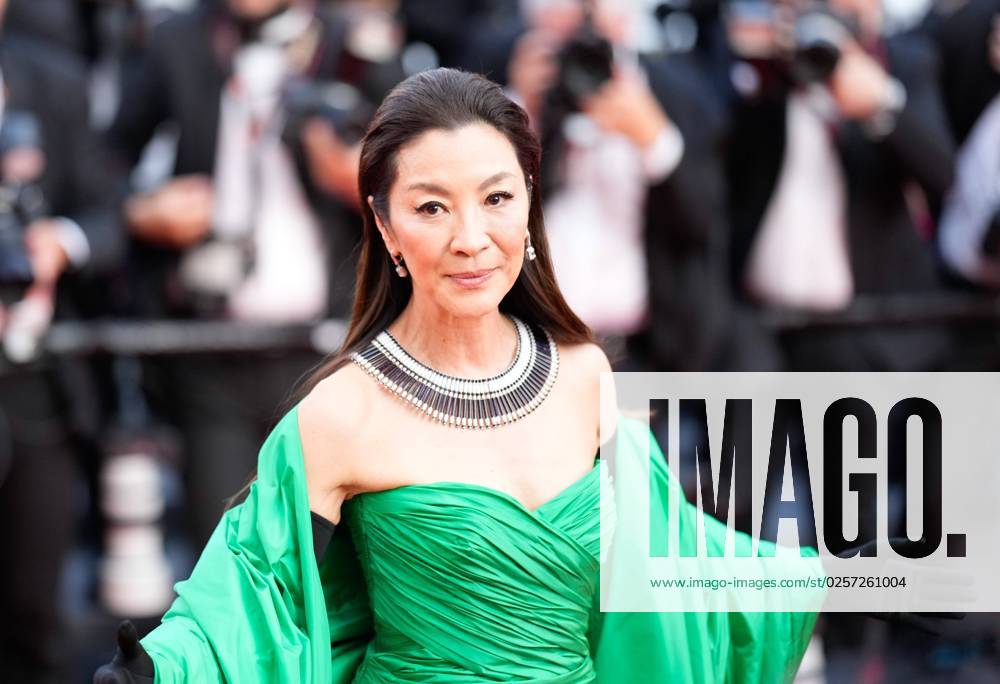 The Firebrand Red Carpet Premiere at the 76th Edition of the Cannes Film Festival Academy-Award winner Michelle Yeoh attends the movie screening and red carpet event for Firebrand , which is in competition during the 76th edition of the Cannes Film Festival on May 21 2023, in Cannes, France Cannes Palace of Festivals and Congresses of Cannes Cannes France