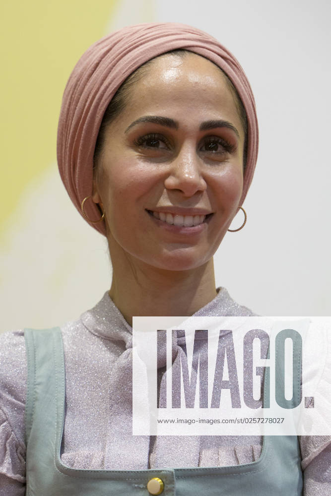 Turin, Italy. 21st May 2023. American writer Tahereh Mafi is guest of 2023 Turin Book Fair.
