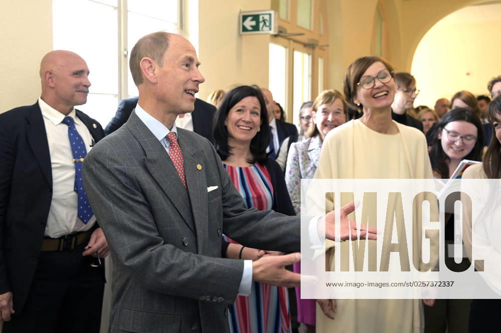 Prince Edward, Katharina Günther Wünsch and Bettina Stark Watzinger visiting the Schule am Schillerpark during the Duke Award ceremony in Wedding Berlin, 22 05 2023 Foto:xF.xFuturexImage
