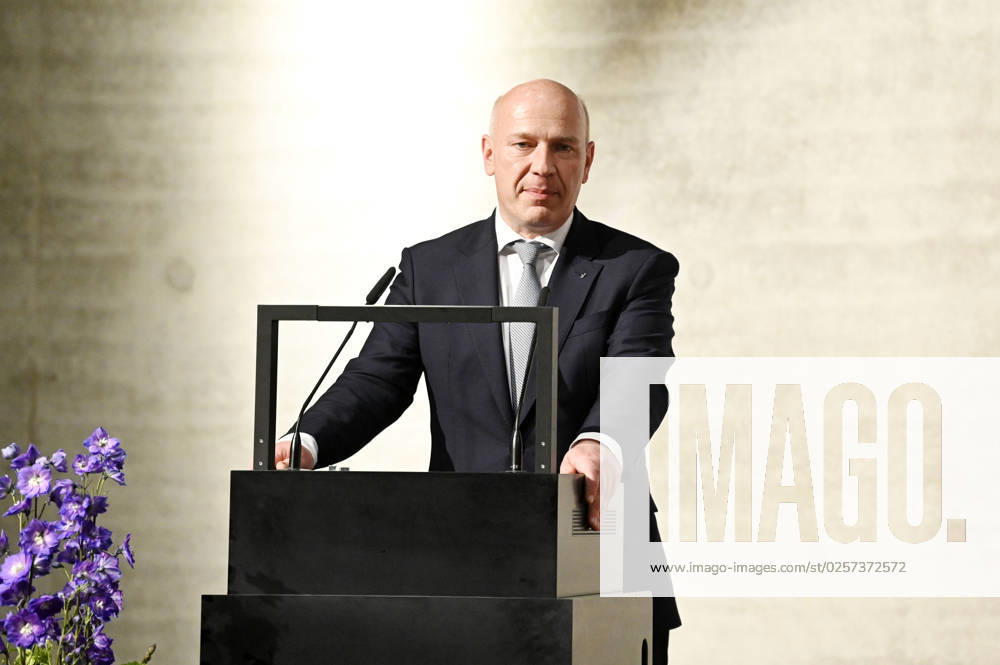 Kai Wegner at the inscription of Prince Edward in the Golden Book of Berlin and the presentation of The Duke of Edinburghs International Award in Germany at the James Simon Gallery Berlin, 22 05 2023. Foto:xF.xFuturexImage