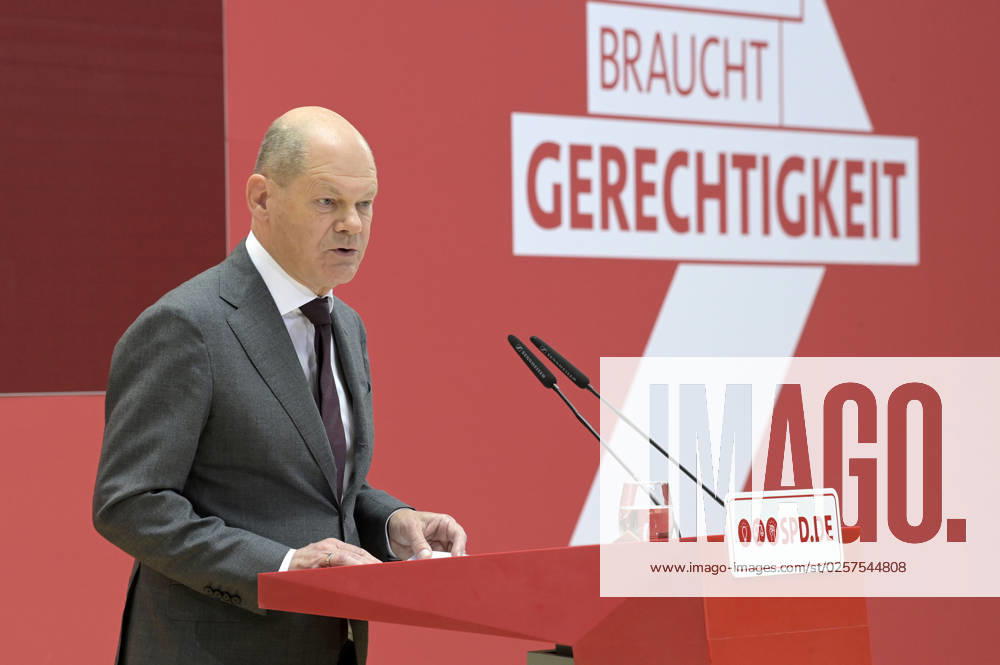 Olaf Scholz at the anniversary event of the SPD Progress Needs Justice For 160 Years Ideas for Tomorrow at the Willy Brandt Haus Berlin, 23 05 2023 Foto:xF.xFuturexImage
