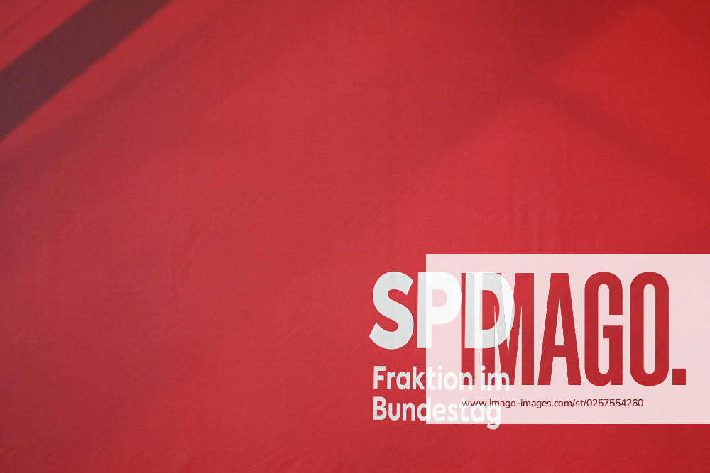 Berlin, Germany 23 May 2023 105 Session of the German Bundestag 2023 Statments of the heads of the parliamentary groups on the previous day In the picture wall of the SPD parliamentary group in the Bundestag German Bundestag Berlin