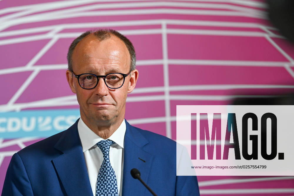 Berlin, Germany 23 May 2023 105 Session of the German Bundestag 2023 Statments of the heads of the parliamentary groups on the previous day In the picture Friedrich Merz CDU German Bundestag Berlin