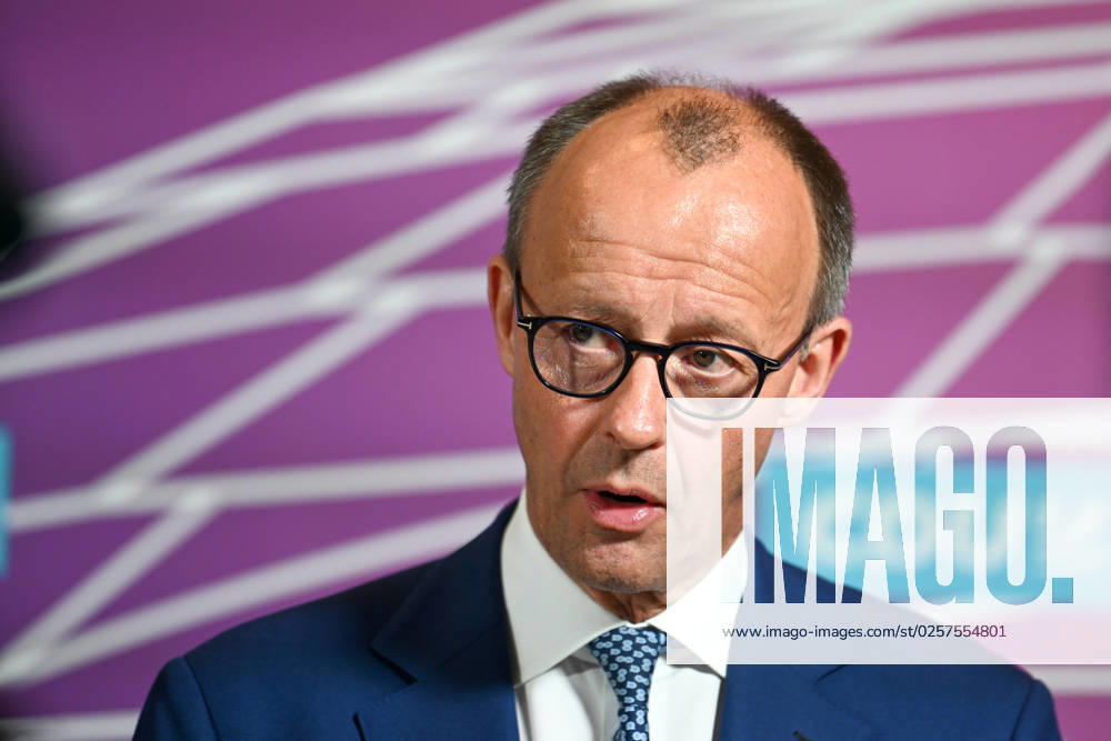 Berlin, Germany 23 May 2023 105 Session of the German Bundestag 2023 Statments of the heads of the parliamentary groups on the previous day In the picture Friedrich Merz CDU German Bundestag Berlin