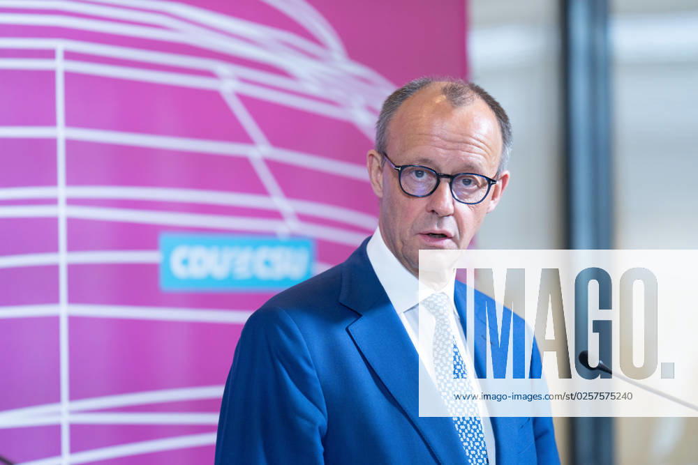 Press Statement, CDU CSU Parliamentary Group, Friedrich Merz Parliamentary Group Meeting CDU CSU Parliamentary Group, Press Statement, Chairman CDU and CDU CSU Parliamentary Group Friedrich Merz, First Deputy Chairman and Chairman CSU in the Bundestag Alexander Dobrindt, 23 May 2023 Berlin Berlin GER