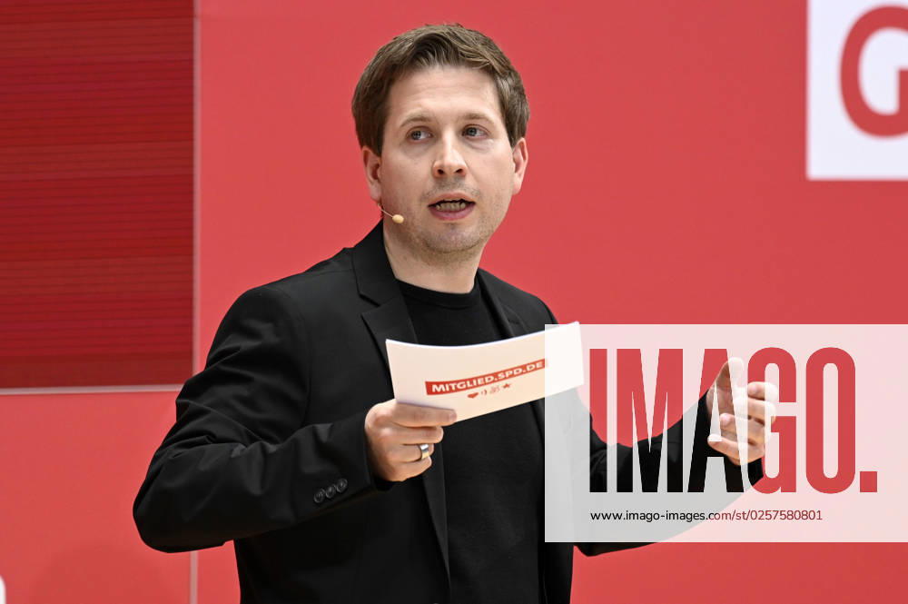Kevin Kühnert at the anniversary event of the SPD Progress Needs Justice For 160 Years Ideas for Tomorrow at the Willy Brandt House Berlin, 23 05 2023 Foto:xF.xFuturexImage