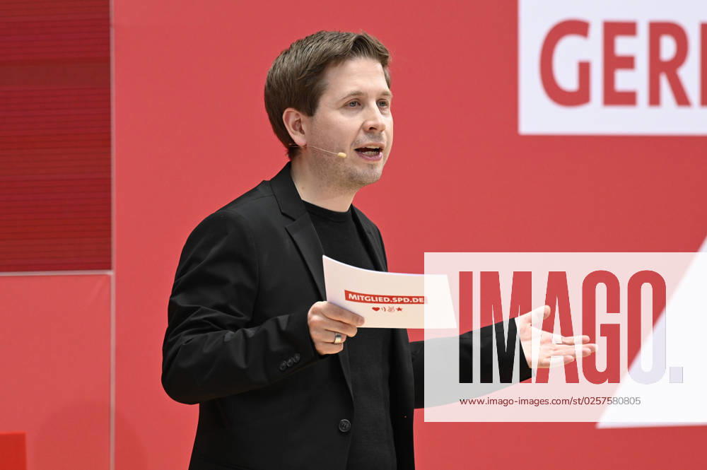 Kevin Kühnert at the anniversary event of the SPD Progress Needs Justice For 160 Years Ideas for Tomorrow at the Willy Brandt House Berlin, 23 05 2023 Foto:xF.xFuturexImage