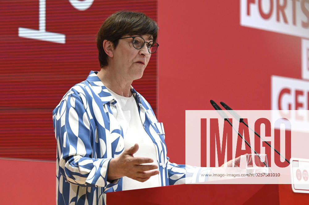 Saskia Esken at the anniversary event of the SPD Progress Needs Justice For 160 Years Ideas for Tomorrow at the Willy Brandt House Berlin, 23 05 2023 Foto:xF.xFuturexImage