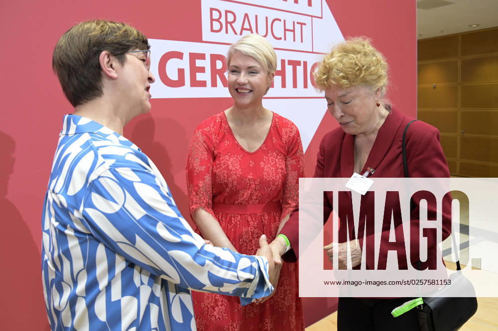 Saskia Esken, Manuela Schwesig and Gesine Schwan at the anniversary event of the SPD Progress Needs Justice For 160 Years Ideas for Tomorrow at the Willy Brandt House Berlin, 23 05 2023 Foto:xF.xFuturexImage