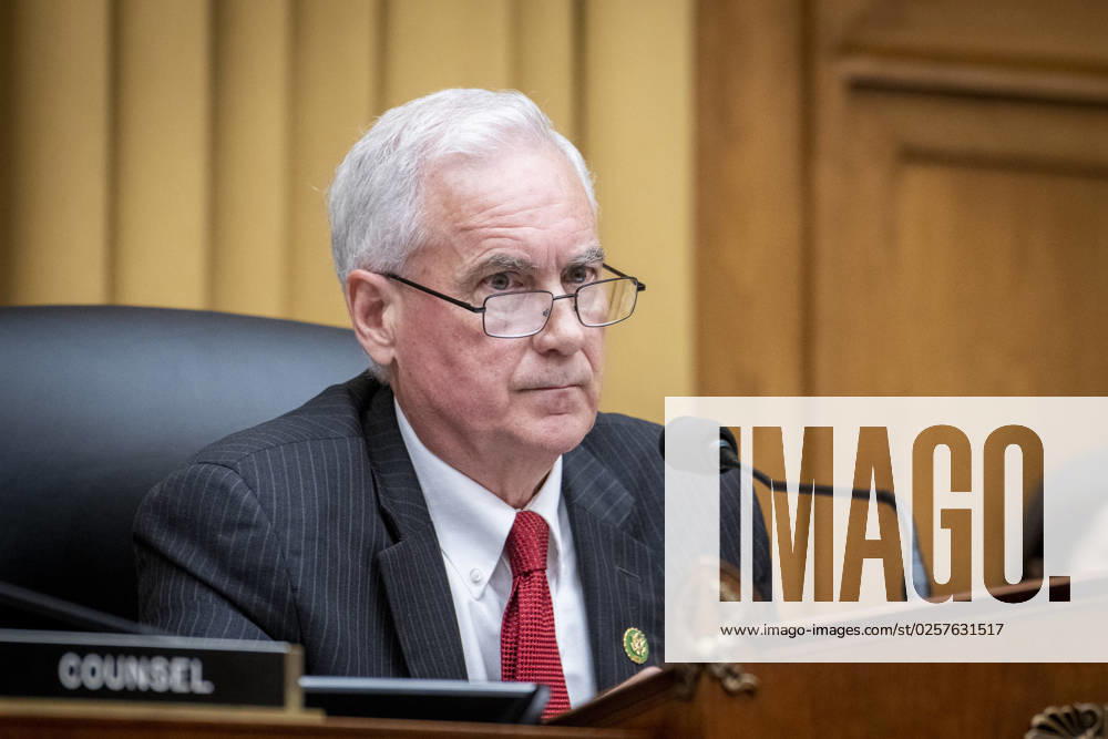 House Committee on the Judiciary Subcommittee on Immigration Integrity, Security, and Enforcement Chairman Tom McClintock (Republican of California), presides over a House Committee on the Judiciary Subcommittee on Immigration Integrity, Security, and Enforcement hearing â€oeThe Biden Border Crisis: Part III†in the Rayburn House Office Building in Washington, DC, Tuesday, May 23, 2023 Washington USA - ZUMAs152 20230523_zaa_s152_047