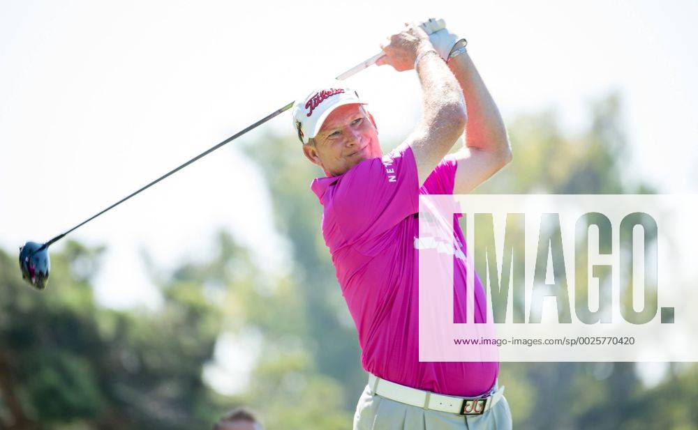Newport Beach, California, USA - Woody Austin makes a tee shot on the second hole during the final round of the Toshiba Classic at the Newport Beach Country Club on October 9, 2016 in Newport Beach, California. Toshiba Classic - Final Round - ZUMAg139