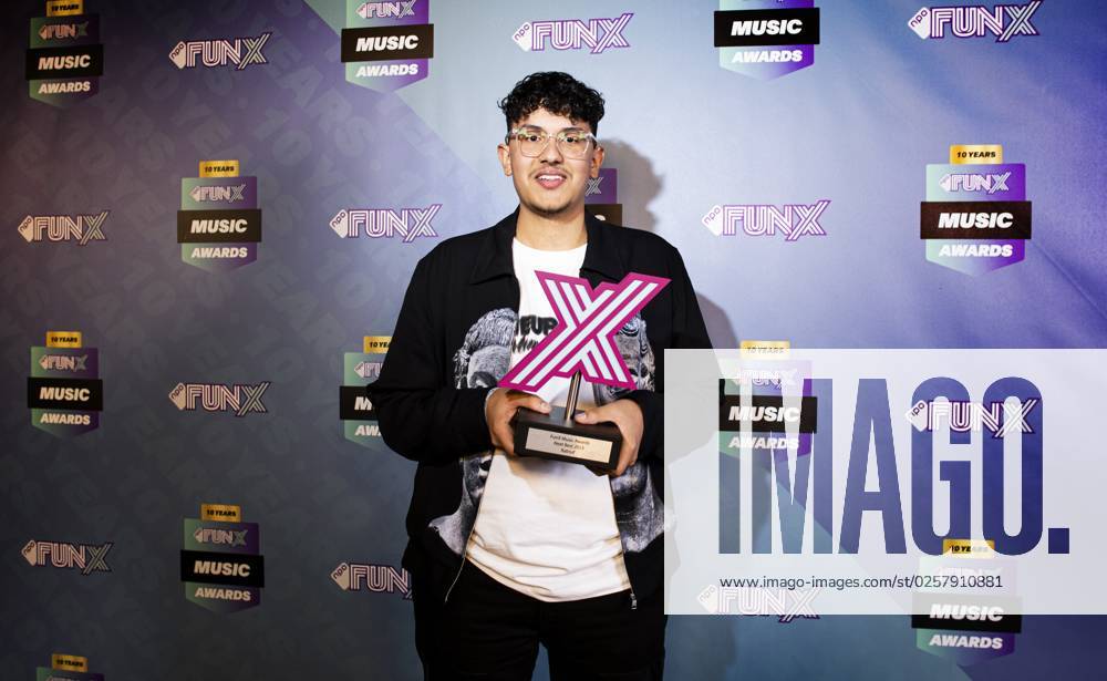AMSTERDAM - Katnuf wins Next Best 2023 during the presentation of the tenth edition of the FunX Music Awards. ANP RAMON VAN FLYMEN netherlands out - belgium out
