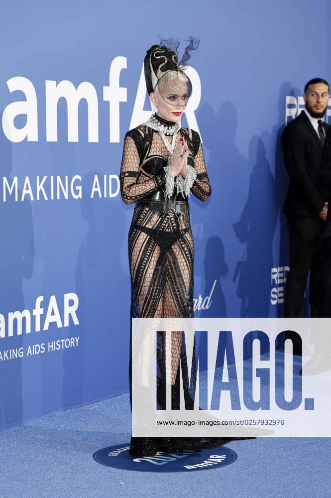 Daphne Guinness at the 29 amfAR Gala Cannes in the framework of the Festival de Cannes 2023 76 Cannes International Film Festival at the HÃ tel du Cap Eden Roc Antibes, 25 05 2023 Foto:xD.xBedrosianx xFuturexImage
