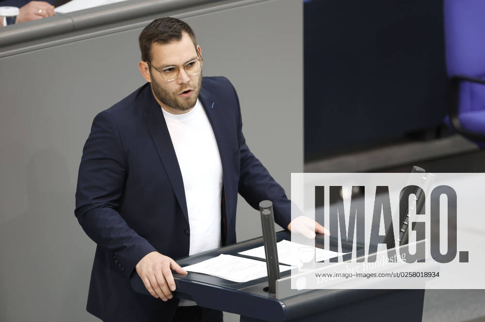 Daniel Baldy in the 107 session of the German Bundestag in the Reichstag building Berlin, 26 05 2023 Foto:xJ.xFuturexImage