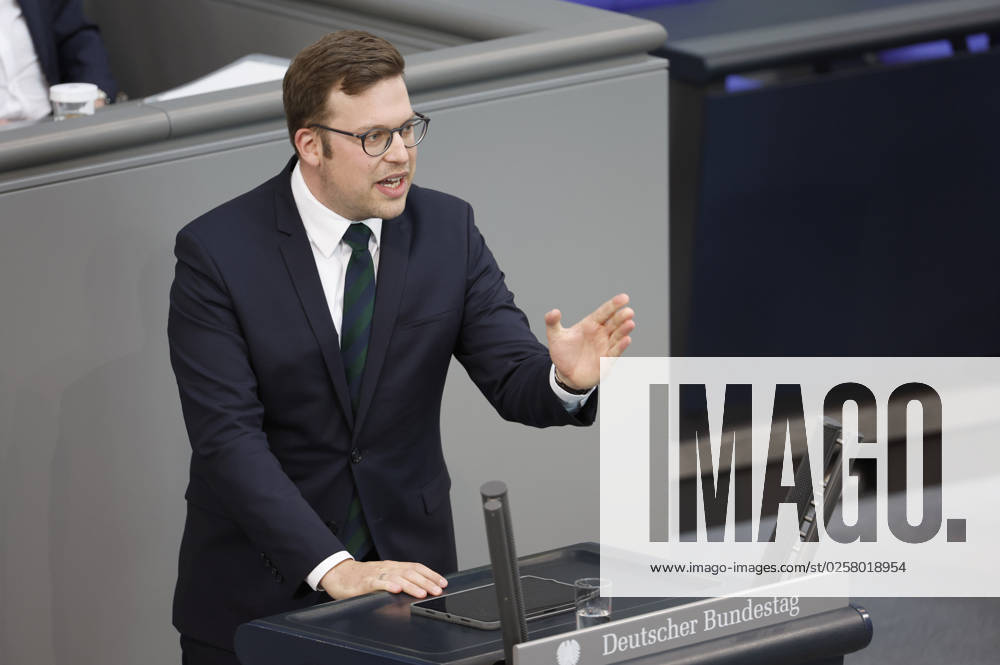 Florian Müller in the 107 session of the German Bundestag in the Reichstag building Berlin, 26 05 2023 Foto:xJ.xFuturexImage