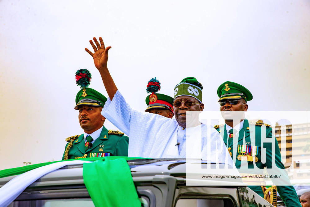 < mixed ABUJA, NIGERIA - MAY 29: President Bola Ahmed Tinubu during the swearing in of the new president and Vice President elect on May 29, 2023 in Abuja, Nigeria. PHOTO; SUNDAY AGHAEZE.