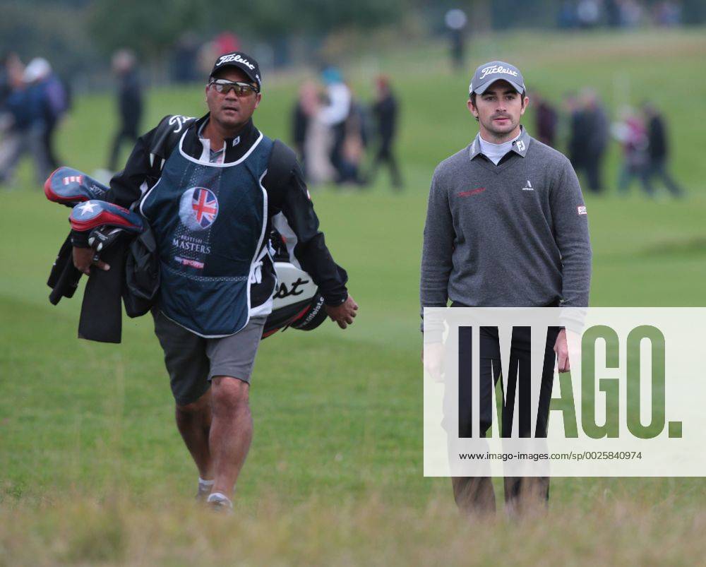 London, London, United Kingdom - Gary Stal (FRA).during The British Masters 2016 supported by SkySports Round One at The Grove Golf Course on October 14, 2016 in Watford, England. Golf - British Masters Round One - ZUMAn230