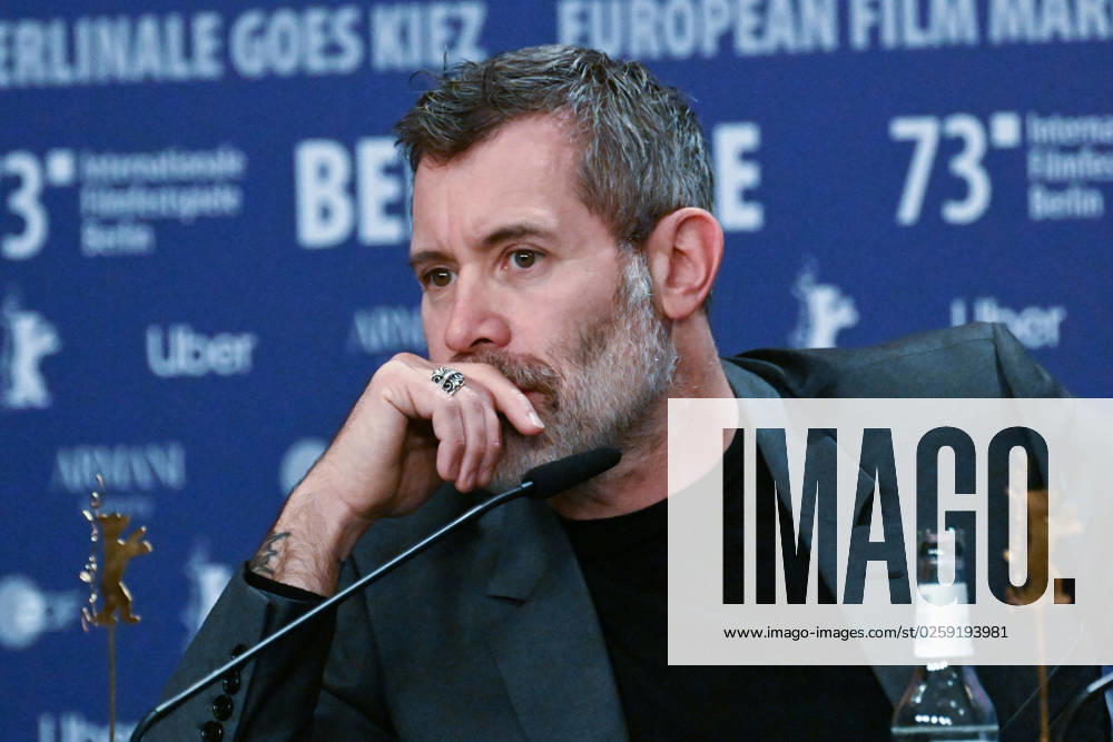 Berlin - Infinity Pool Press Conference Jalil Lespert attending the Infinity Pool Press Conference as part of the 73rd Berlin International Film Festival (Berlinale) in Berlin, Germany on February 21, 2023. Photo by Aurore Marechal ABACAPRESS.COM Berlin Germany