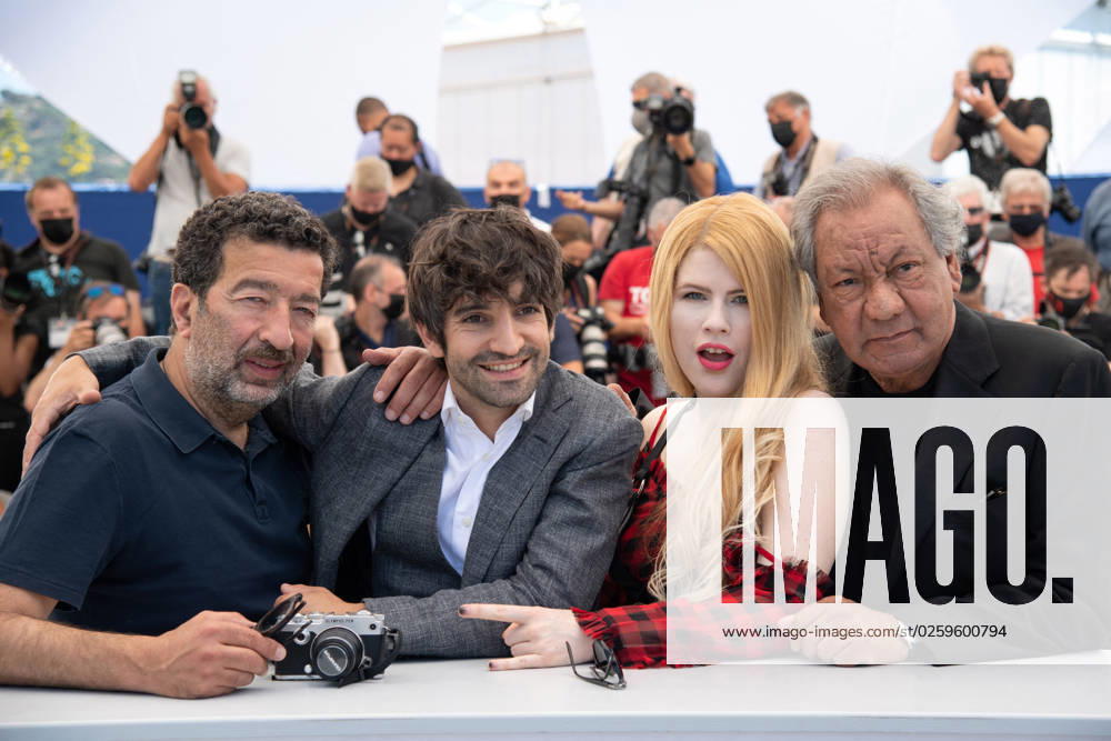 Cannes - Tom Medina Photocall Karoline Rose Sun, Slimane Dazi, David Murgia, Tony Gatlif attending the Tom Medina Photocall as part of the 74th Cannes International Film Festival in Cannes, France on July 09, 2021. Photo by Aurore Marechal ABACAPRESS.COM Cannes France