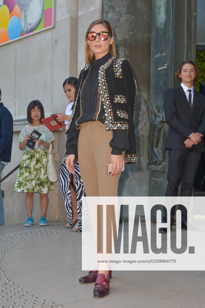 PFW - Elie Saab Arrivals Olivia Palermo attending the Elie Saab show during Paris Fashion Week Haute Couture Fall Winter 19-20 on July 03, 2019 in Paris, France Photo by Julien Reynaud APS-Medias ABACAPRESS.COM Paris France