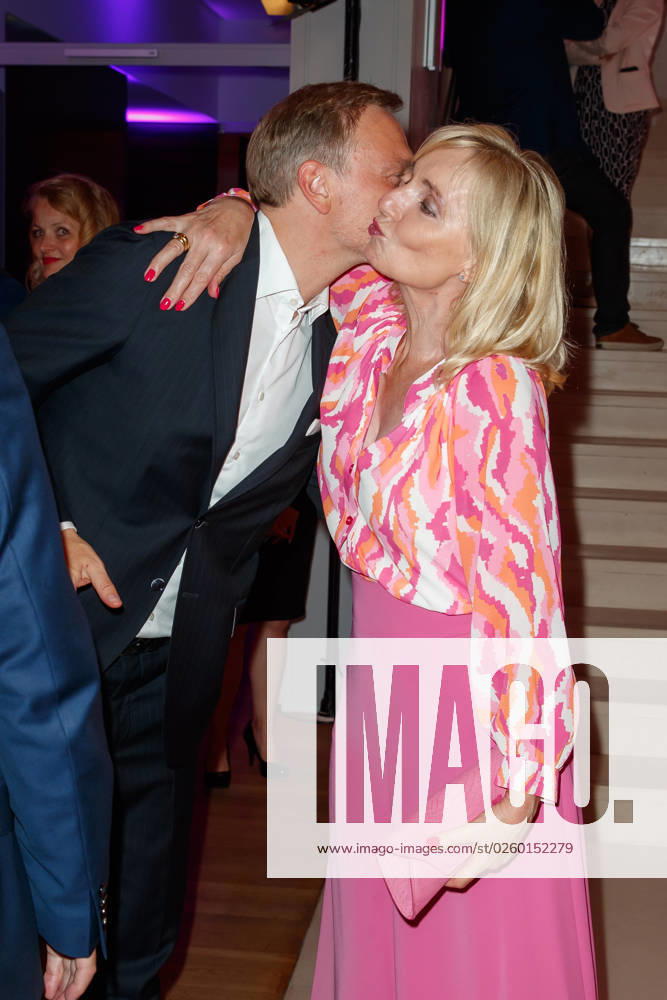 Party Bertelsmann Christian Lindner and Annette Marberth Kubick at the Bertelsmann Party 2023 in the Bertelsmann Capital Representation on 15 06 2023 in Berlin