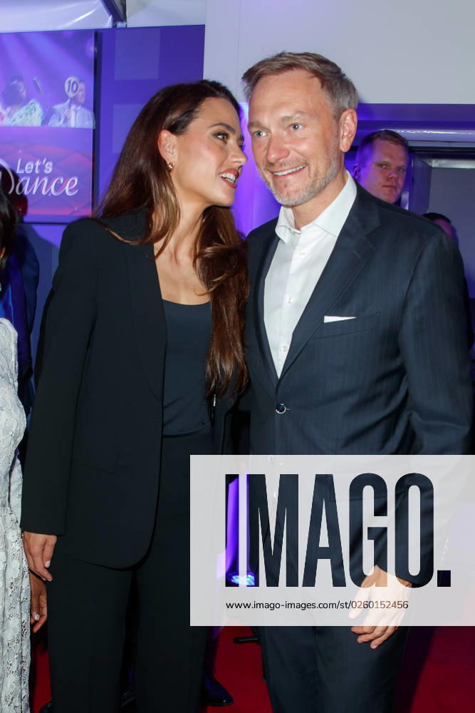 Party Bertelsmann Christian Lindner with wife Franca Lehfeldt at the Bertelsmann Party 2023 in the Bertelsmann capital representative office on 15 06 2023 in Berlin