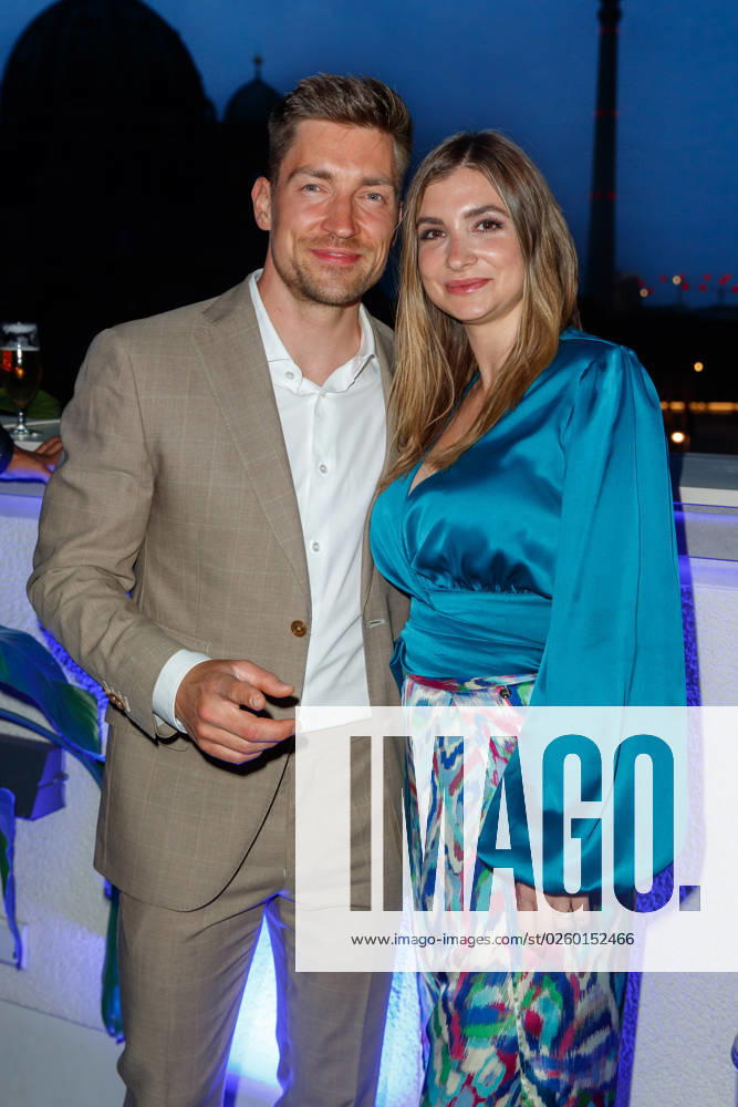 Party Bertelsmann Philipp Boy with wife Vivien Patzig at the Bertelsmann Party 2023 in the Bertelsmann Capital Representation on 15 06 2023 in Berlin