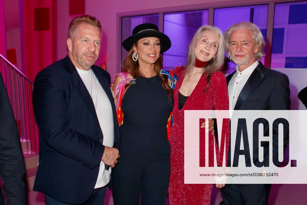 Party Bertelsmann Lilly Becker with boyfriend Thorsten Weck, Eveline Hall and Hermann Bühlbecker at the Bertelsmann Party 2023 at the Bertelsmann headquarters in Berlin on 15 06 2023