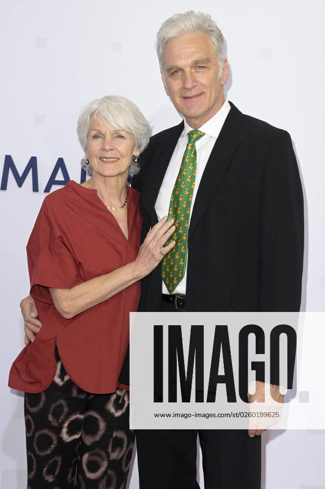 Walter Sittler with wife Sigrid Klausmann at the Bertelsmann Party 2023 at the Bertelsmann Representative Office Unter den Linden Berlin, 15 06 2023 Foto:xF.xFuturexImage
