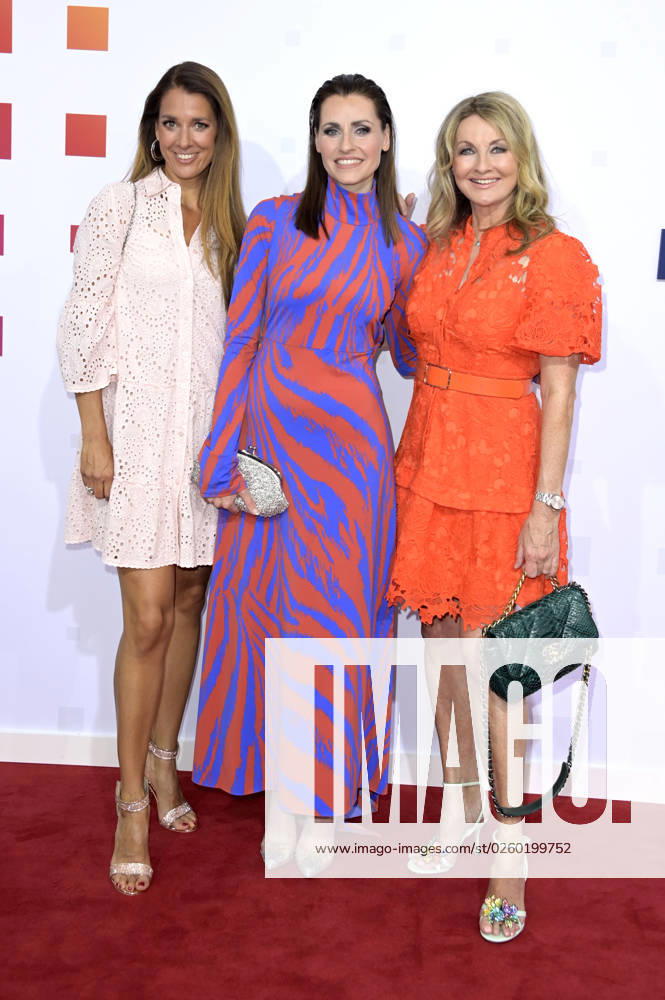 Elena Bruhn, Bella Lesnik and Frauke Ludowig at the Bertelsmann Party 2023 at the Bertelsmann Representative Office Unter den Linden Berlin, 15 06 2023 Foto:xF.xFuturexImage